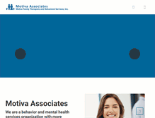 Tablet Screenshot of motivaassociates.com